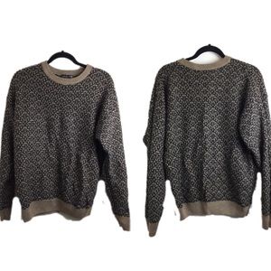 Maurice’s Tan and Black classic sweater